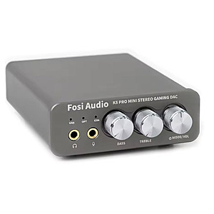 Fosi Audio K5 Pro Mini Gaming DAC Headphone Amplifier $46.65 + Free Shipping