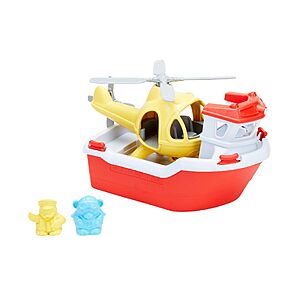 Green Toys Rescue Boat – Bath & Water Play Set $5.16 w/ Prime s/h