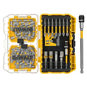 60-Piece Dewalt MAXFIT ULTRA 1/4 in. Hex Steel Screwdriving Bit Set $20 @Home Depot