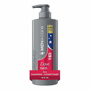 18-Oz Dove Men+Care All Star Comfort Shampoo & Conditioner