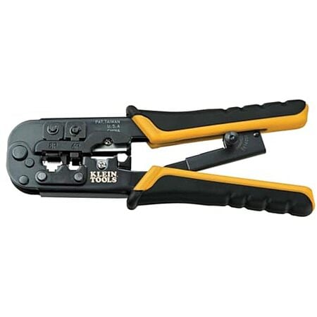 Klein Tools VDV226-011-SEN Ratcheting Modular Crimper/Stripper $24.90 w/ Prime s/h
