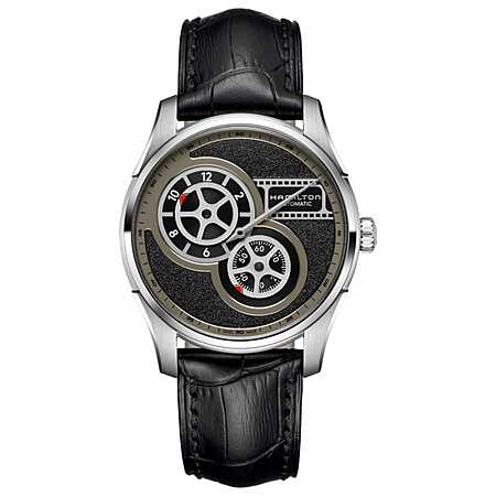 42mm Hamilton Jazzmaster Regulator Cinema Automatic Black Dial Men's Watch (H42605731) $549 + free s/h