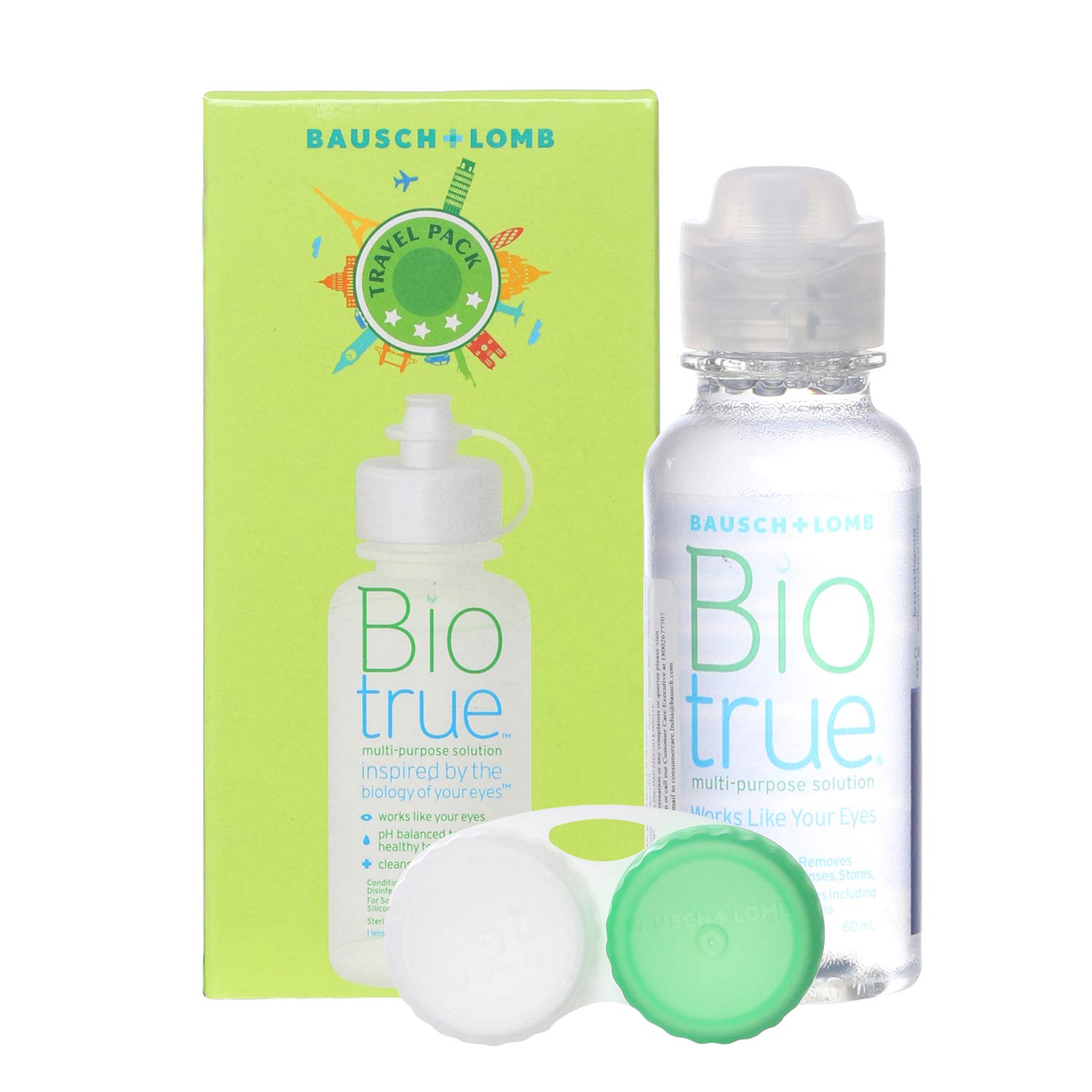4-Pack of 2oz Biotrue Multi-Purpose Contact Lens Solution $2.96 or less w/ S&S @ Amazon