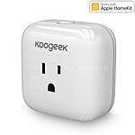 Koogeek Wi-Fi Smart Plug for Apple HomeKit $24 + free shipping