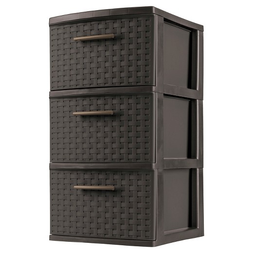Sterilite 3 Drawer Weave Cart 10 At Target Slickdeals Net