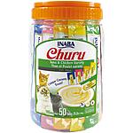 Amazon INABA Churu Cat Treats Squeezable Creamy Purée Cat Treat 50 Tubes, Tuna &amp; Chicken Variety $25.09 S&amp;S After 15% Coupon YMMV