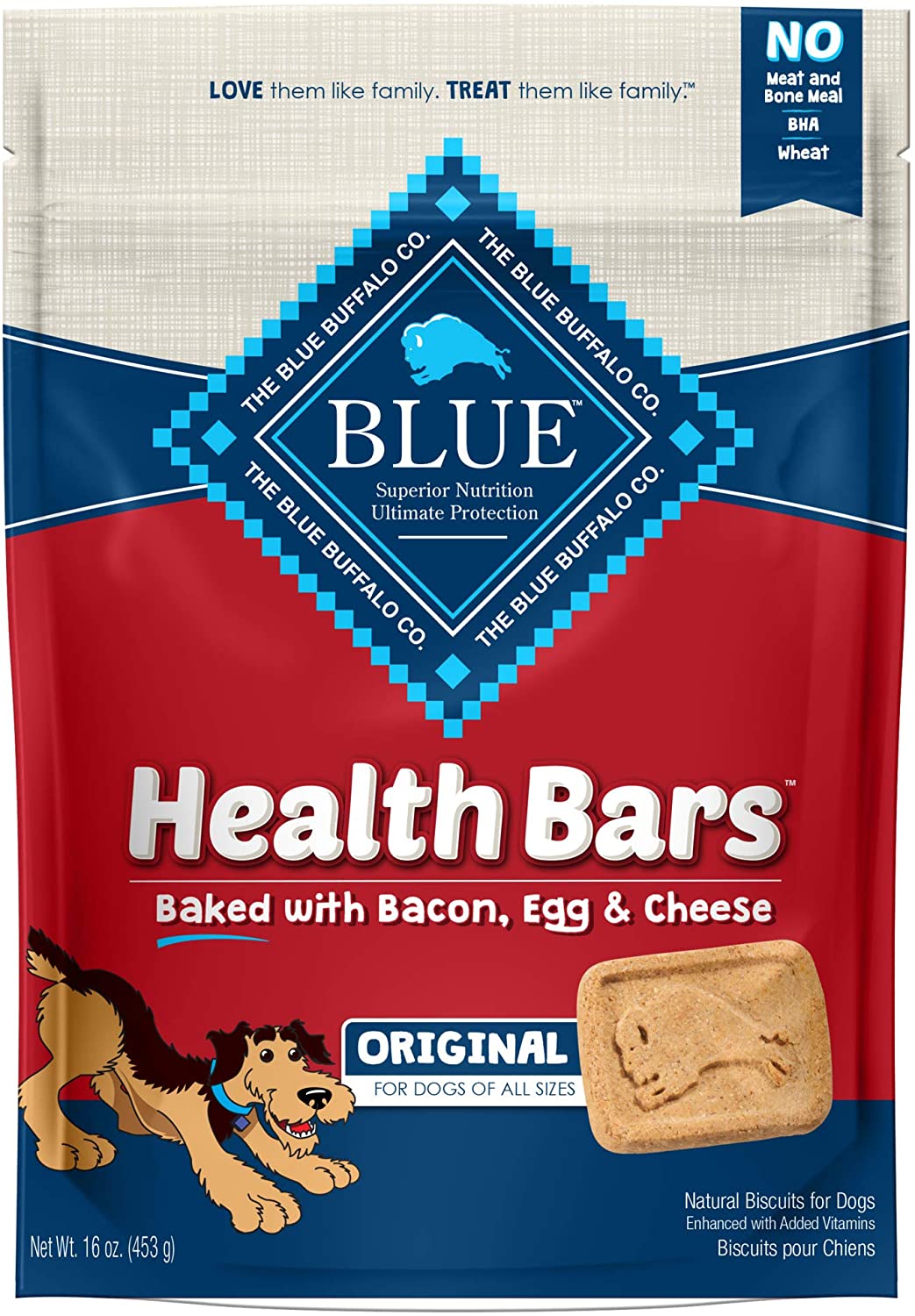 Blue Buffalo Health Bars (Bacon Egg & Cheese) 16oz - $2.76