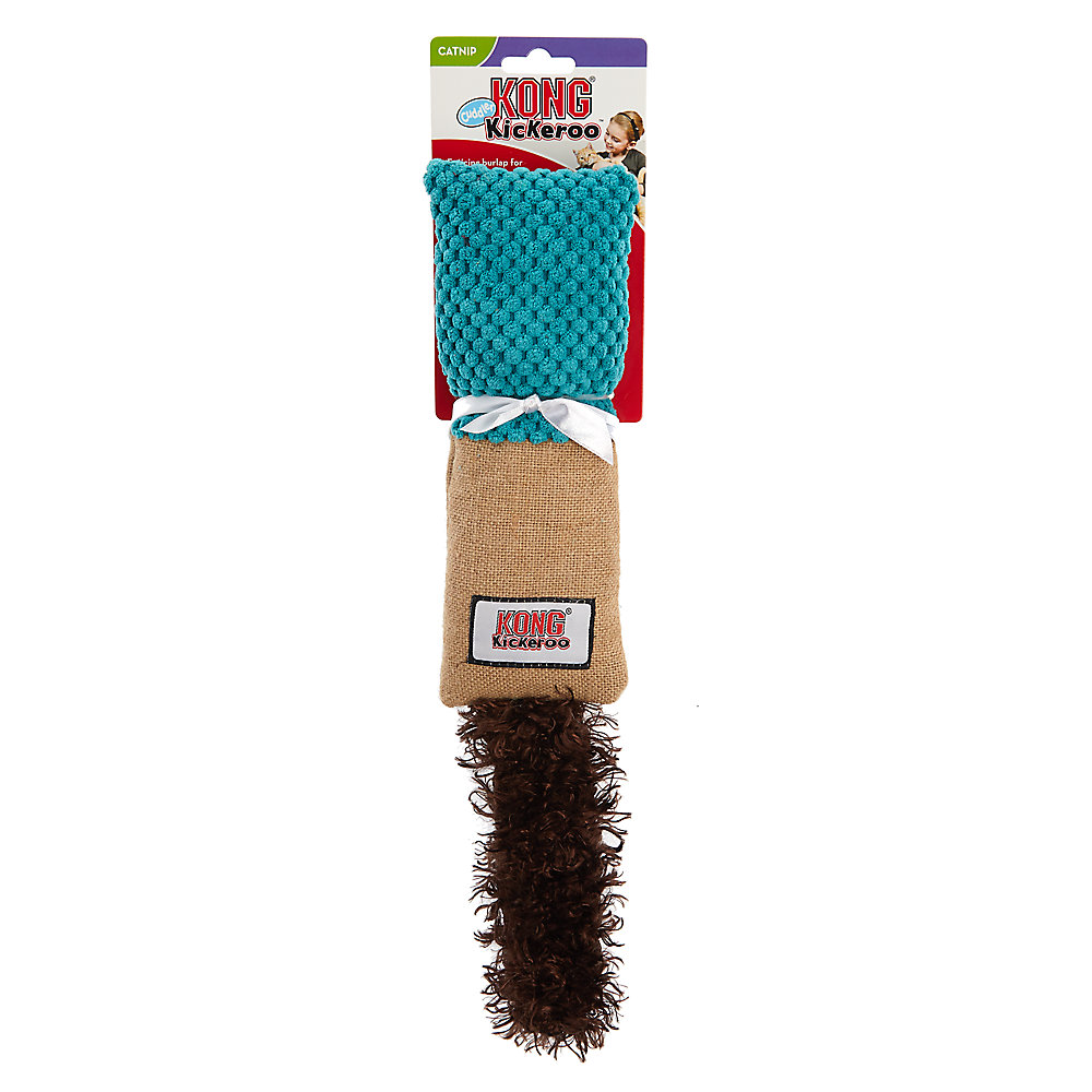 kong kickeroo cuddler cat toy