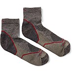 Men's Darn Tough Light Hiker Quarter Lightweight Hiking Socks (Taupe, Medium Only) $9.83 REI