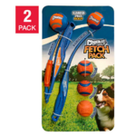 Costco Members: 2-Pack 7-Piece Chuckit! Launcher Fetch Dog Toys $10 + Free Shipping