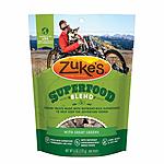 6oz Zuke's Superfood Blend Dog Treats (Great Greens) $2.25 w/ S&amp;S + Free S&amp;H