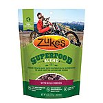 Zuke's Superfood Blend Dog Treats 6oz (Bold Berries) $2.28 with s/s