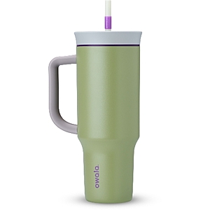 40-Oz Owala FreeSip Insulated Stainless-Steel Tumbler (Hip Cactus) .85 + Free Store Pickup