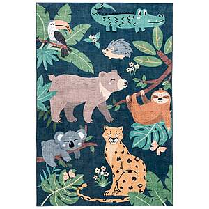 Costco Members: 4’ x 6’ Rugease Kids Area Rug (Various Designs) $15 + Free Shipping