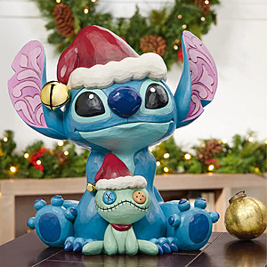 Costco Members: Disney Holiday Stitch and Scrump Statue by Jim Shore $29.97