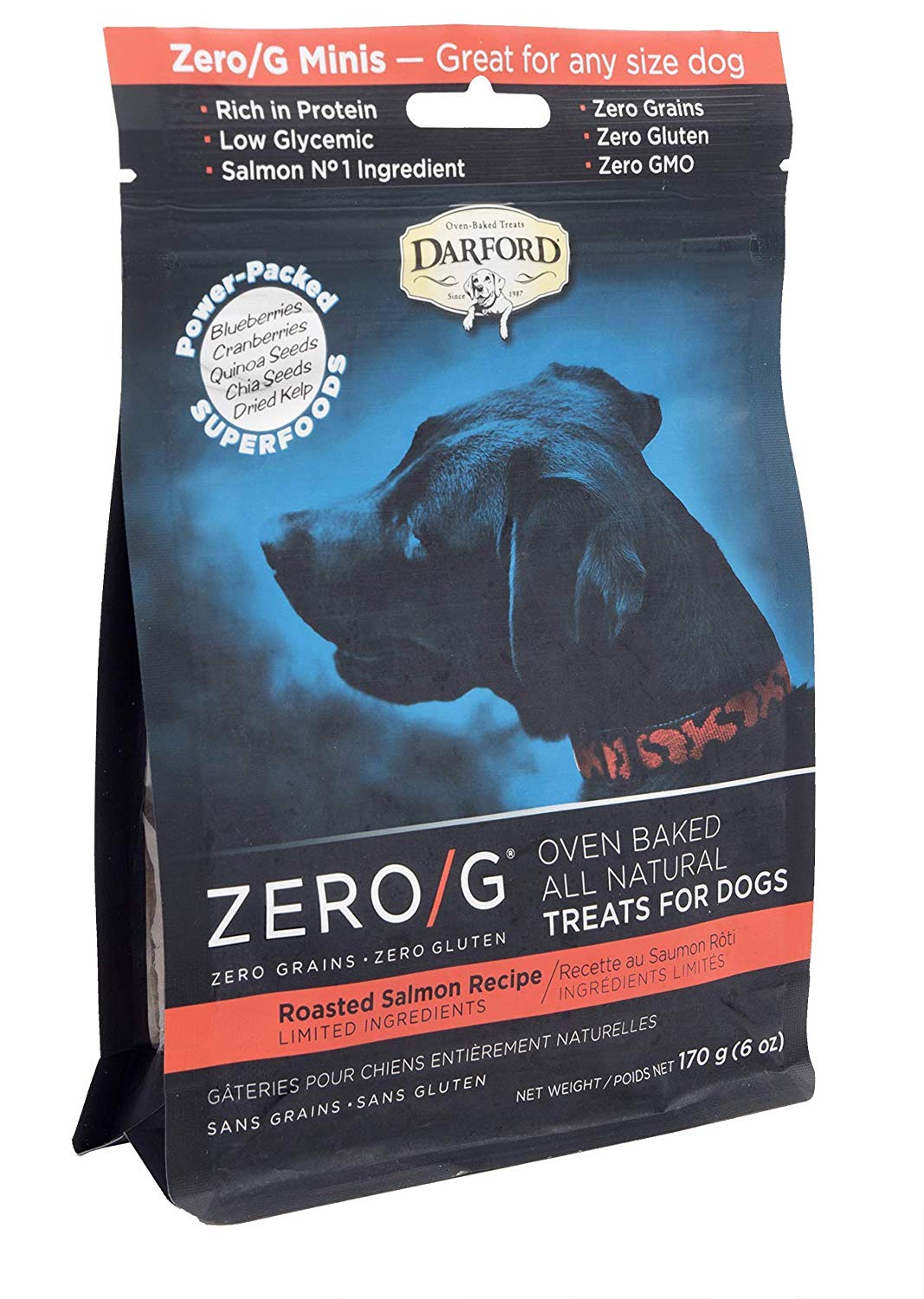 Darford Roasted Salmon Recipe Dog Treats 6oz $2.62 with s/s