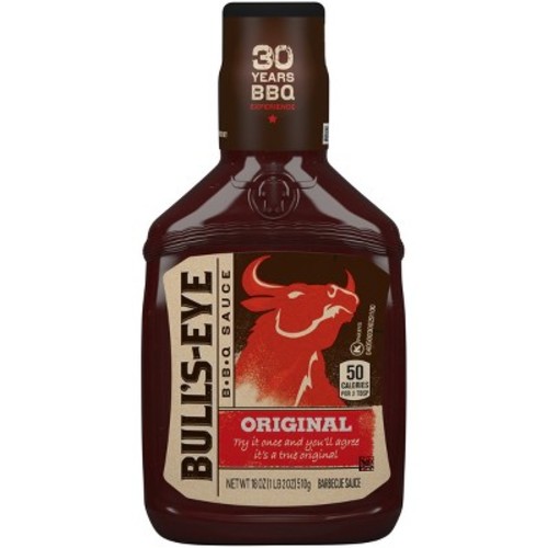 Bull's-Eye Original BBQ Sauce (18 oz Bottles, Pack of 6) $6.61 with s/s