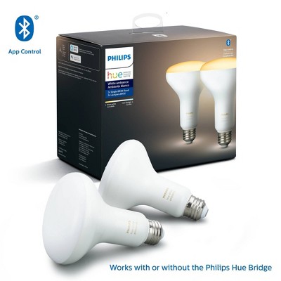 Philips Hue White Ambiance BR30 2 pack $13.49, E12 candle $7.49, 40" lightstrip $7.49. Additional 20% target circle offer YMMV