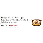 Free Ralphs Del Rio Salsa de Molcajete Rojas 16 oz  Exp 10/17