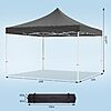 10' x 10' Pop Up Canopy w/ Wheel Bag (Black or Navy Blue) $62.49 + Free Shipping