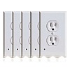 5-Pack Marquee Outlet Covers w/ Built-In LED Night Light (Squared) $17.99 + Free Shipping w/ Prime