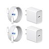 2-Pack 10' Lightning to USB-C Cable w/ 20W USB-C Charging Adapter $7.99 + Free Shipping w/ Prime