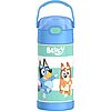 12-Ounce Thermos Stainless Steel Funtainer Water Bottle w/ Straw (Bluey) $11.89 + Free Shipping w/ Prime or on $35+