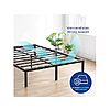 18&amp;quot; Olee Sleep Steel Bed Frame Mattress Foundation (King Size) $47.99 + Free Shipping w/ Prime