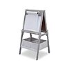 41&amp;quot; Delta Children MySize Kids Double-Sided Wood Easel w/ Fabric Storage Bins (Grey or White) $19.99 + Free Shipping w/ Prime