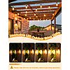 25' Larkvue LED Outdoor Waterproof Patio Shatterproof Hanging String Lights w/ 10 2700K Edison Bulbs $9.99 + Free Shipping w/ Prime or on $35+