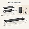 2-Pack PanPanPal Wooden Spice Rack Organizer Shelf $9.99 + Free Shipping w/ Prime or on $35+