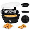 FJNATINH Collapsible Breader Shaker Bowl w/ Lid (Various Colors) $11.50 + Free Shipping w/ Prime or on $35+
