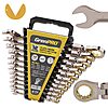 13-Piece GRENPRO Metric Flex-Head Ratcheting Wrench Set w/ Organizer (8&ndash;19mm, 72-Tooth) $23.99 + Free Shipping w/ Prime or on $35+