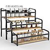 3-Tier Magnetic Spice Rack Organizer w/ Wooden Steps $11.28 + Free Shipping w/ Prime or on $35+