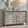 54&amp;quot; x 31&amp;quot; 7-Drawer Farmhouse Rustic Wood Dresser (Light Oak) $149.99 + Free Shipping