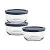3-Pack Anchor Hocking 2-Cup Round Glass Food Storage Containers w/ Lids $6.34 + Free S&amp;amp;H w/ Walmart+ or on $35+
