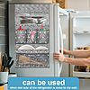 Fridge Hanging Organizer Caddy w/ 14 Pockets: Grey $6.49, Black $6.99 + Free Shipping w/ Prime or on $35+
