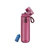 32-Ounce Philips GoZero Active Squeeze Water Bottle w/ Fitness Tap Filter (Plum) $6.99 + Free Shipping w/ Prime