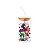 16-Ounce Silver Buffalo Hello Kitty &amp;amp; Friends Halloween Glass Tumbler w/ Bamboo Lid &amp;amp; Glass Straw (Spooky Badtz-Maru, Chococat, My Melody &amp;amp; Keroppi) $4.99 + Free Shipping w/ Prime