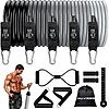 55&amp;quot; Bands Adjustable Resistance Bands Set (20&ndash;60 lbs) w/ Handles $9.99 + Free Shipping w/ Prime or on $35+