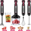 1000W LINKChef 5-in-1 Immersion Blender: 20-Speed Hand Blender Set w/ Chopper, Beaker &amp;amp; Whisk (Various Colors) $27.39 + Free S&amp;amp;H w/ Walmart+ or on $35+