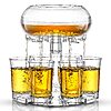 32-Oune JoyJolt 6 Shot Glass Dispenser &amp;amp; Glass Set $17.11 + Free Shipping w/ Prime or on $35+