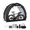 2-Bike VEVOR Capacity Waterproof Outdoor Bike Storage Shed Tent w/ Vent Window, Dual Zippers &amp;amp; High-Strength Fiberglass Frame $25.05 + Free Shipping w/ Prime or on $35+