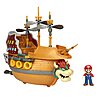Super Mario Deluxe Bowser's Air Ship Playset w/ 2.5&amp;quot; Mario Action Figure $20 + Free Shipping w/ Prime or on $35+