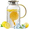 Prime Members: 68-Ounce Hand Blown Glass Water Pitchers w/ Handle &amp;amp; Lid $11.04 + Free Shipping