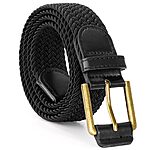 SUOSDEY Men Stretch Braided Belt (Various Colors) $4.99 + Free Shipping w/ Prime or on $35+