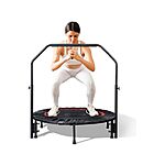 40&quot; YESUNEED Mini Exercise Foldable Trampoline $29.99 + Free Shipping w/ Prime