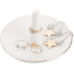 Ceramic Jewelry Ring Holder $11, Porum Interior Illusions Ceramic Dog Piggy Bank $18.99, 29&quot; Hldirect Carbon Fiber Gaming Desk w/ LED Lights $79.99 &amp; More + Free Shipping on $35+
