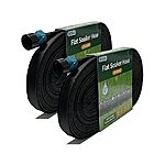 2-Pack 75' Flat Soaker Drip Irrigation Garden Hose $18.90 + Free Shipping w/ Prime