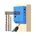 CKE Upgraded Drill Guide Jig (30°/45°/90°) w/ 3 Drill Bits $9.99 + Free Shipping w/ Prime